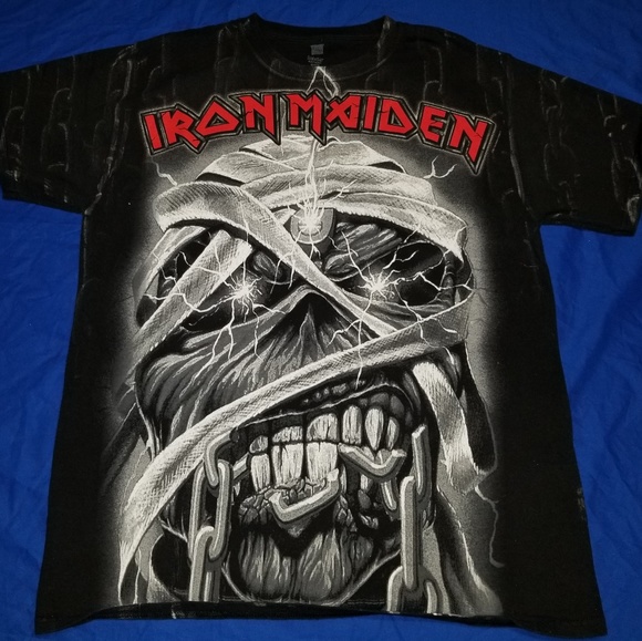 Hanes | Shirts | Iron Maiden Hanes All 